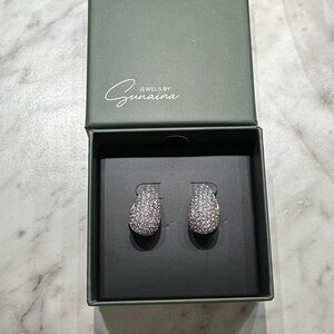 Silver Crystal Earrings